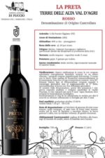 LA PRETA - DOC 2019 vino rosso Di Fuccio - immagine 2